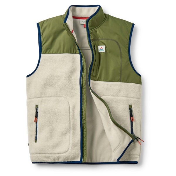 Passenger - Offgrid Recycled Sherpa Fleece Vest - Fleeceweste Gr M beige