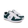 Skateschuh DC SHOES "Manteca 4 S", Gr. 13(47), grün (grün, weiß), 53.02% Leder, 46.98% Synthetikmaterial, Schuhe