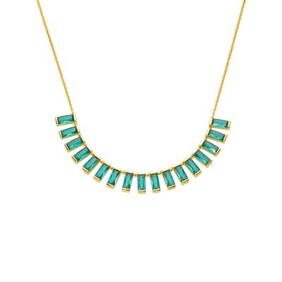 Collier LADY, silber (silber vergoldet 925), Halsketten, Damen, 45, Silber 925 (Sterlingsilber), L: 45cm Image