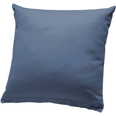 Kissenbezug PRIMERA "Primera Luxus-Satin Kissenbezug", blau (denim), B:40cm L:40cm, Mako-Satin, 100% Baumwolle, Mako-Satin, Kissenbezüge, Passend zu unserer Primera Luxus-Satin Bettwäsche Image