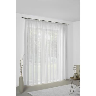 Vorhang WIRTH "Sunday", weiß, B:142cm H:305cm, Baumwolle, Polyester, Gardinen, nach Maß Image