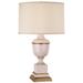 Mary McDonald Annika Cream Blush and Brass Table Lamp