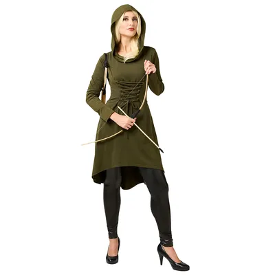 Jägerin-Kostüm für Damen Image