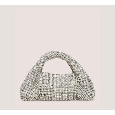 Moda Crystal Pearl Mini Tote Handbags - White - Stuart Weitzman Totes