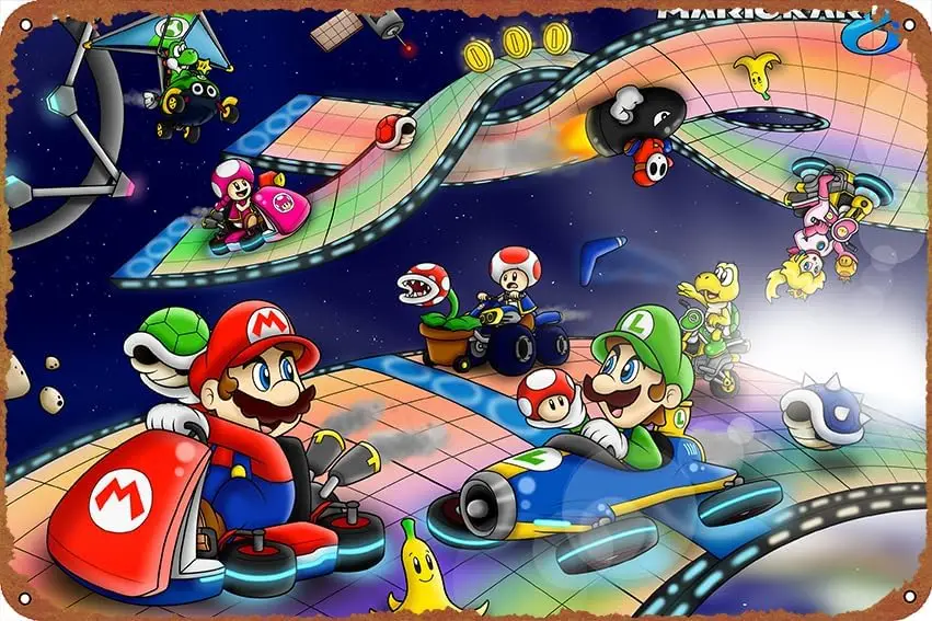 Toadette Kart Kart8 Shy Guy Piranha Plant Princess Peach Bullet Bill Videospiel Image