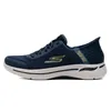 Skechers Herrenschuhe, Sportschuhe, Modetrend, leicht, Outdoor, Laufen, Training, Freizeit, Wanderschuhe 2116258-Nvy