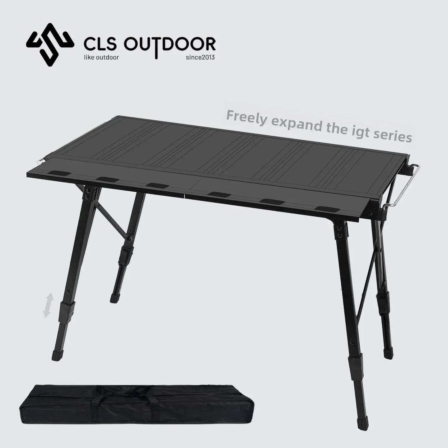 Multifunktionaler klappbarer IGT-Tisch, leichter Rucksack-Rolltisch, multifunktionaler Schreibtisch mit verstellbaren Beinen, Desktop-Brenner, Grilltisch