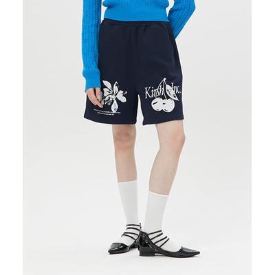 kirsh Cherry Graphic Shorts
