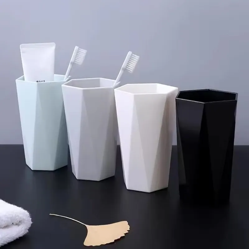 300ML salle de bain brosse à dents tasse brosse de lavage tasse bain de bouche tasse brosse à dents verre Couple tasses nordique voyage ensemble salle de bain accessoires