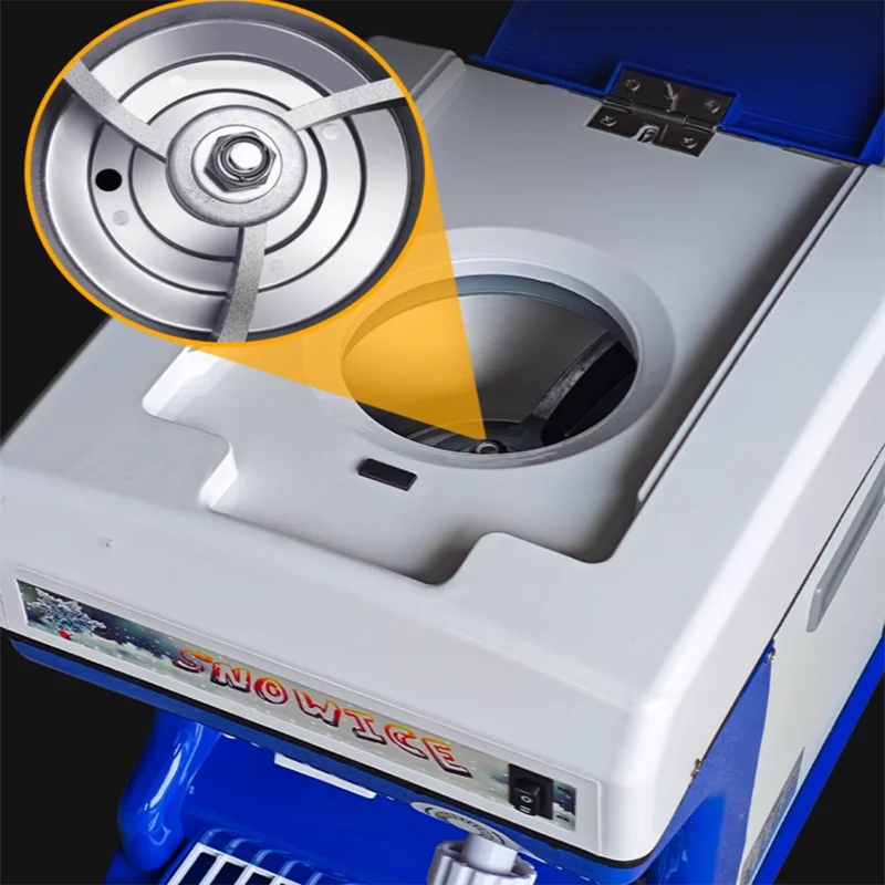 Automatic Ice Shaving Smashing Electric Crusher Machine Shaved Ice Machine for Hawaiian Snow Cone