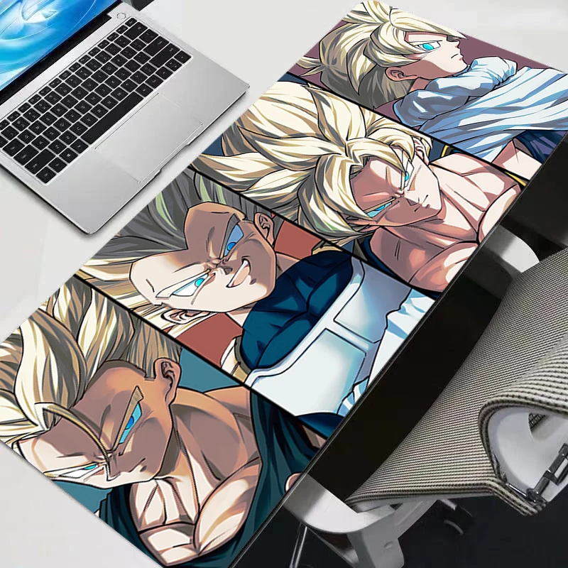 DBZ Mouse pad Anime Gamer Gaming Accessories Varmilo Keyboard PC Computer Desk Mat XXL Carpet Dragon Ball Z Mousepad