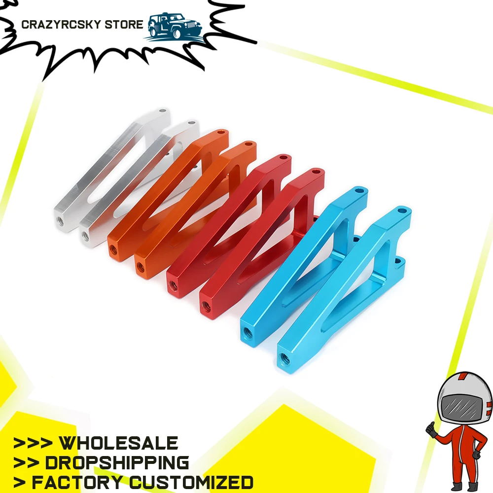 2pcs Alloy Aluminum Front Upper Suspension Control a-Arms 513006 For Rc Hobby Model Car 1/10 FS Racing Truck Buggy 53810 RC Part