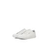 Sneaker JACK & JONES "JFWTRENT", Herren, Gr. 46, weiß, Lederimitat, Schuhe, mit Schnürung