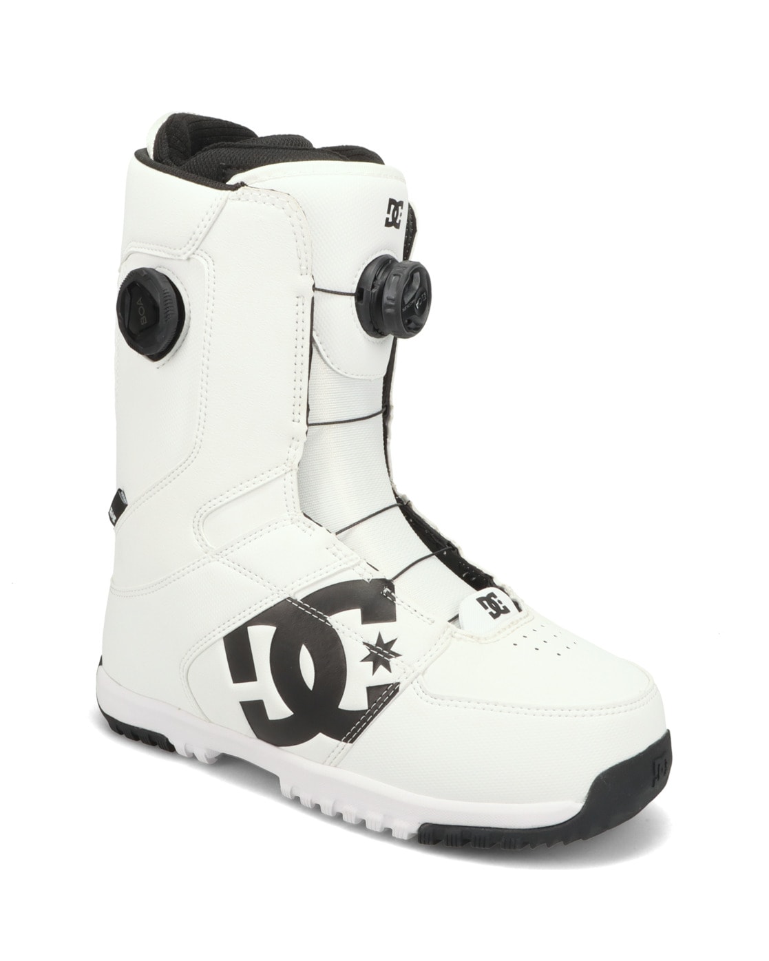 Snowboardboots DC SHOES "Control" Gr. 7,5, weiß (sanftes weiß), Schuhe, 7,5(40), Obermaterial: Synthetikmaterial / Futter: Textil / Außensohle: EVA Image