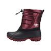 Winterboots KANGAROOS "K-BEN", Damen, Gr. 31, schwarzberry, metallic, Synthetik, Textil, sportlich, Schuhe, Snowboots, Winterboots, Winterschuhe, wasserabweisend