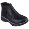 Winterboots SKECHERS "EASY GOING-INTO FALL", Damen, Gr. 38, schwarz, Lederimitat, casual, Schuhe, Boots mit Reißverschluss