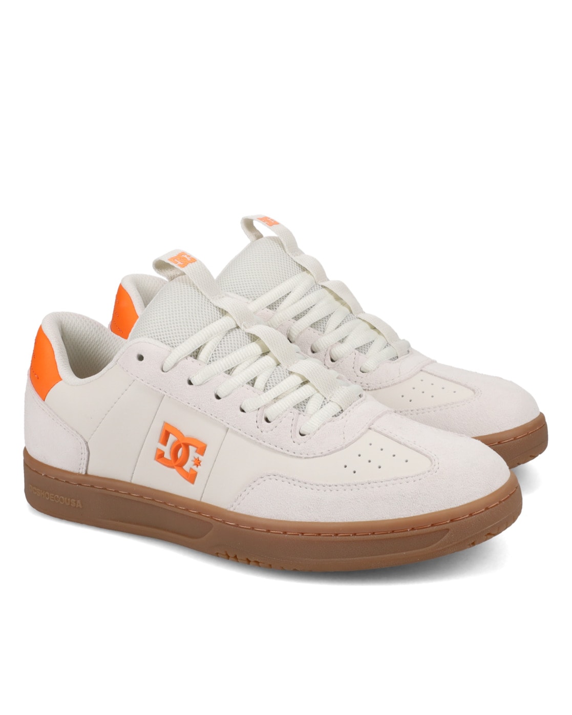 Sneaker DC SHOES "DC Astrix", Herren, Gr. 9(42), weiß (sanftes weiß), 61.35% Leder, 38.65% Synthetikmaterial, Schuhe Sneaker