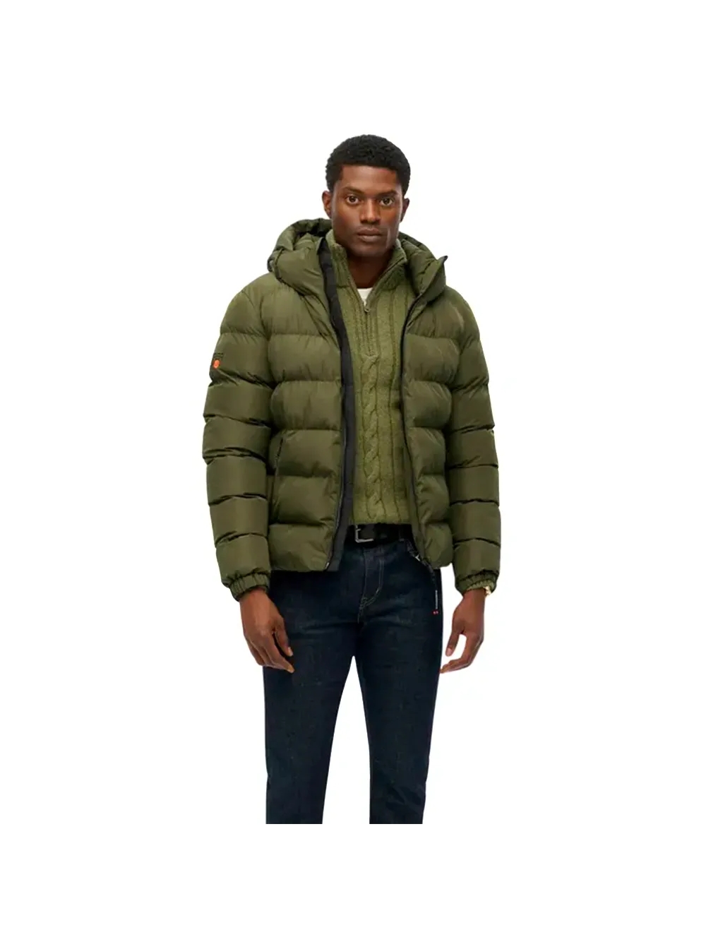 Superdry Herren Essential Steppjacke Image