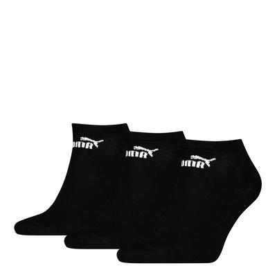 Puma - Sneaker-Socken für Herren/Damen Unisex(3er-Pack) (Schwarz) Image
