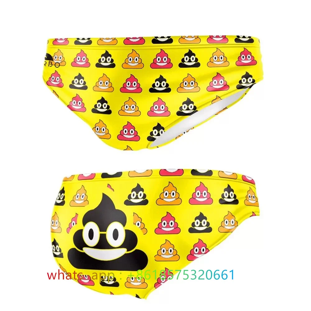 2025 Summer Mens Shorts Swim Briefs Polyester Underpants Male Fitness training swimming and surfing Adjustable Drawstring briefs