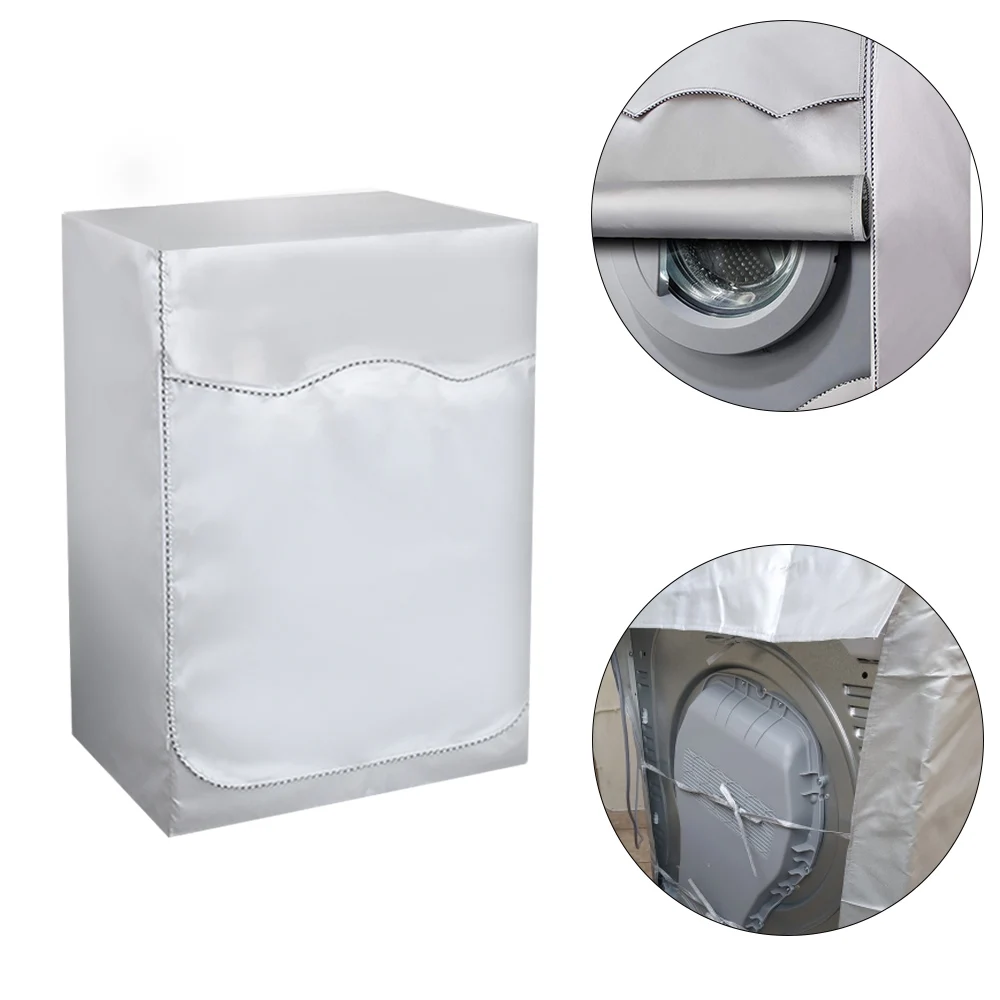 Front Load Laundry Dryer Covers Dustproof Sunscreen Washing Machine Cover Home Storage Washing Machine Cover Waterproof Case