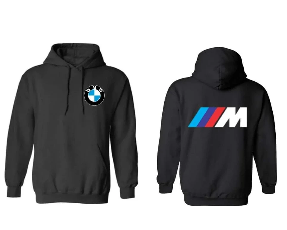 Fashion BMW Graphic Printed Oversized Fleece Hoodie for Mens Clothes Online Men's Women Summer Cotton Clothes Sweatshirt Hoodie