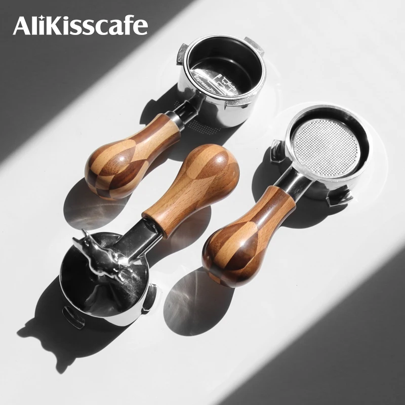 51mm Kaffee Boden Siebträger Nackt Für Delonghi Dedica EC680 EC685 Filter Korb Espresso Maschine Zubehör Barista Werkzeug