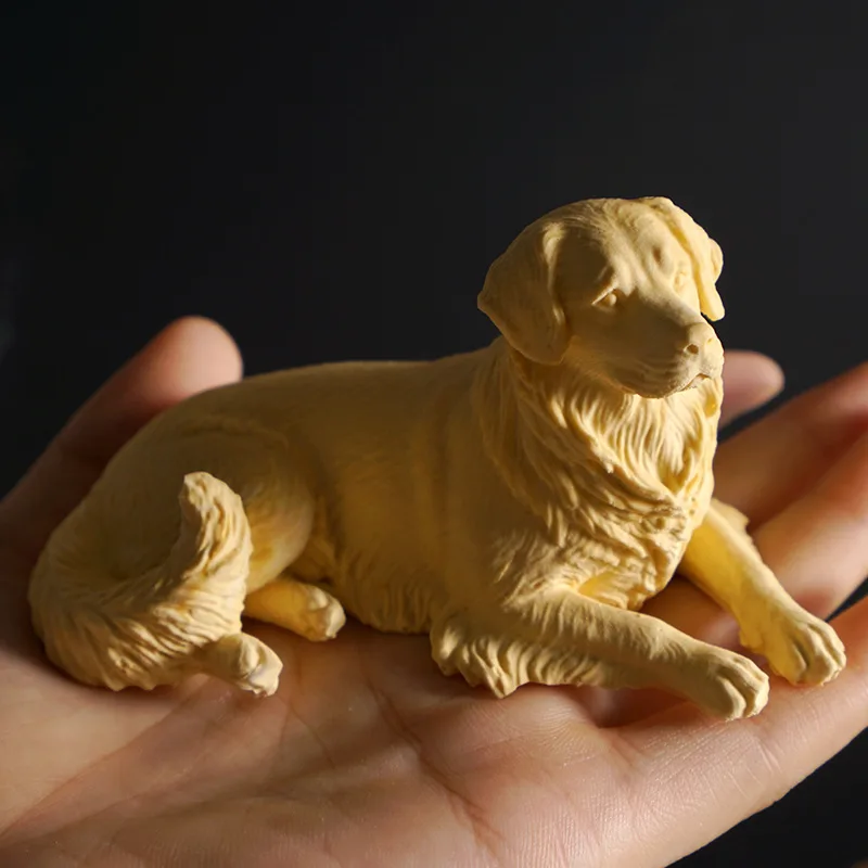 Niedliche Golden Retriever-Kerzenform, geeignet für DIY-Samojeden-Hunde, Aromatherapie, Kerzen, Seife und Kunstharz, Gussform, Geschenke Image