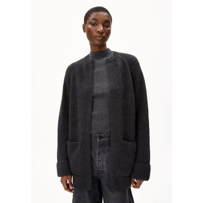 WARDAA | Strickjacke aus Bio-Woll Mix - grau (L) Image