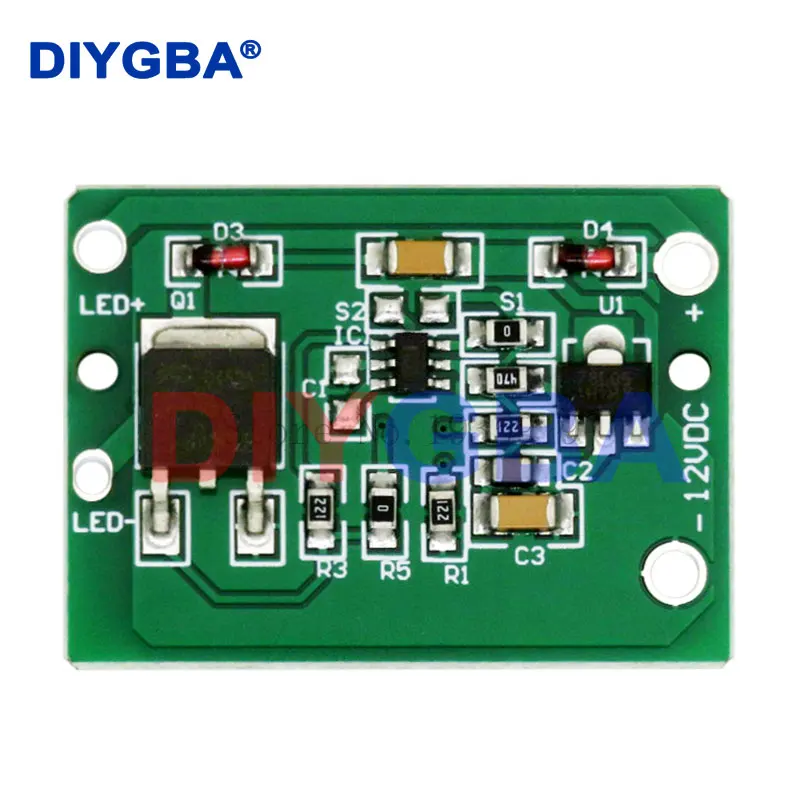 12V kapazitives Touch-Schalter-Sensormodul Druckknopf-Berührungsschlüsselmodul Jog Latch mit Relais DC 6-20V 3A TTP223-Modul Image