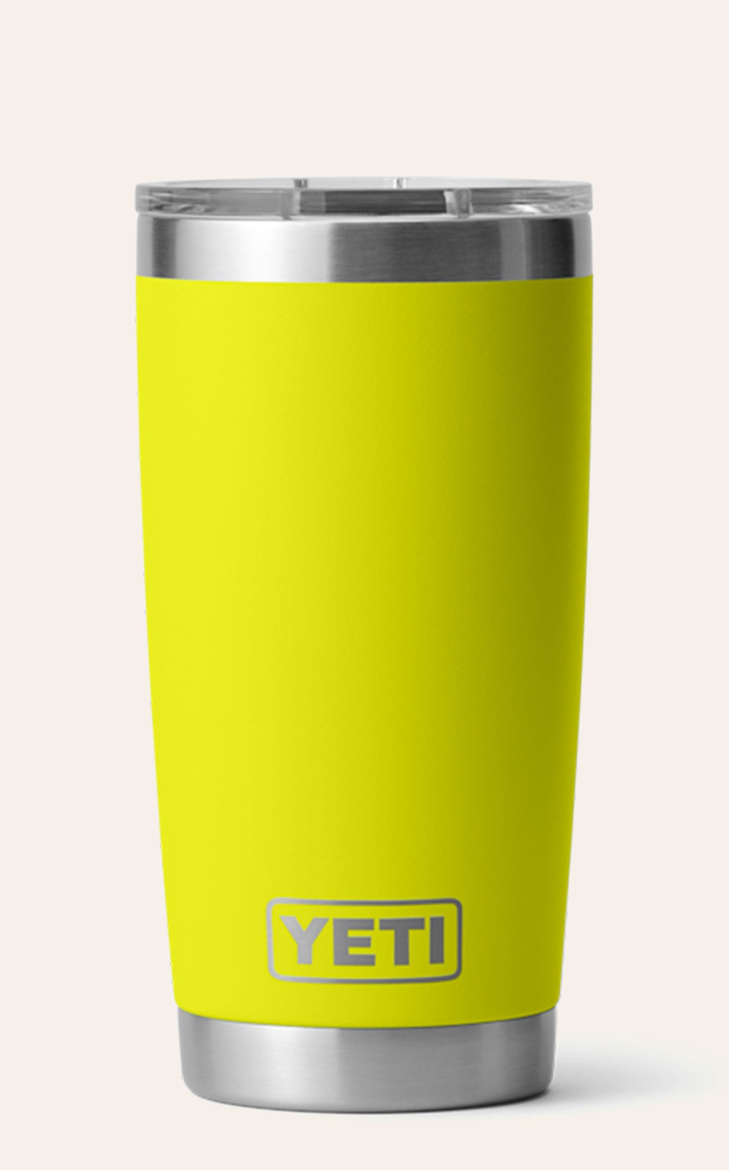 YETI Rambler Firefly Yellow 20 oz Tumbler with MagSlider Lid - NOSZ - From Cavender's