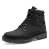 Winterboots MARCO TOZZI, Herren, Gr. 43, schwarz, Nubuklederimitat, Textil, unifarben, klassisch, Schuhe, Outdoorboots, Schnürboots mit TEX-Ausstattung