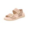 Riemchensandale LEGERO "Legero Sandalen Nappaleder", Damen, Gr. 36, beige, Nappaleder, casual, Schuhe