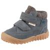 Lauflernschuh PEPINO BY RICOSTA "Donte 50 WMS: weit", Kinder, Gr. 27, blau, Veloursleder, Textil, sportlich, Schuhe, Winterboots, Klettschuh mit TEX, Größenschablone zum Download