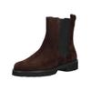 Stiefelette HÖGL "Högl Stiefelette Veloursleder/Textil", Damen, Gr. 41, braun, Veloursleder, Textil, casual, Schuhe