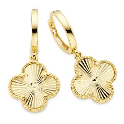 Paar Ohrhänger "Schmuck, Geschenk, Silberohrringe gelbgoldfarben vergoldet", gold (gelbgoldfarben), ANISTON JEWELRY & WATCHES, Ohrringe, Damen, Silber 925 (Sterlingsilber) Image
