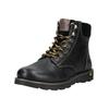 Schnürstiefelette CAMEL ACTIVE "camel active Stiefelette Leder", Herren, Gr. 41, schwarz, Leder, casual, Schuhe