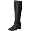 Stiefel GABOR "Gabor Stiefel Glattleder", Damen, Gr. 39, schwarz, Glattleder, casual, Schuhe