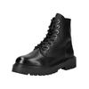 Schnürstiefelette REPLAY "Replay Stiefelette Leder", Herren, Gr. 42, schwarz, Leder, casual, Schuhe