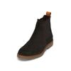 Chelseaboots MARC O'POLO "aus softem Velours-Rindleder", Herren, Gr. 43, braun (coffee), Obermaterial: 100% Leder (Rind), unifarben, Schuhe