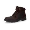 Winterboots CAMEL ACTIVE, Herren, Gr. 46, braun (cafe), Leder, casual,modisch, Schuhe, Schnürboots, Stiefel mit Warmfutter