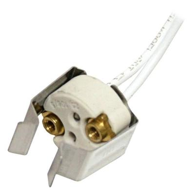 General 00552 - Halogen GU5.3 Lampholder Screw Mount 7" Leads with Clip (LH0552)
