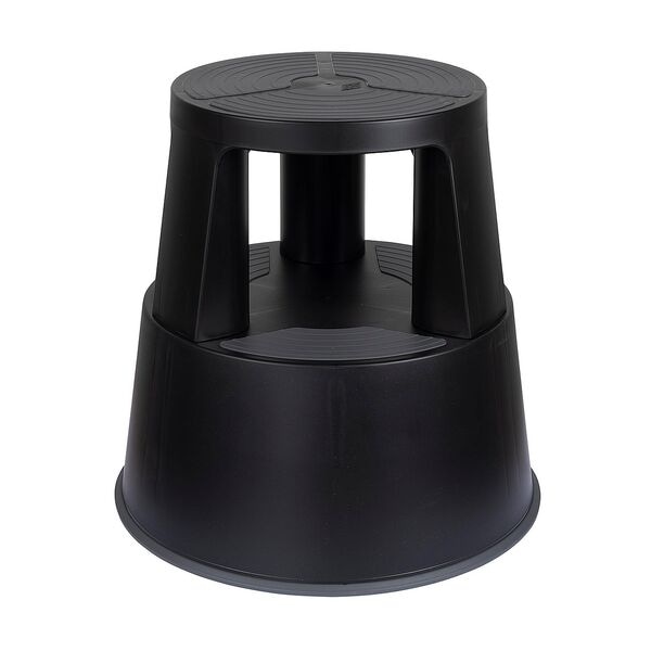 Wedo Rollhocker »SuperStep« Kunststoff schwarz schwarz Image