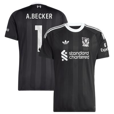 Liverpool adidas Torwart-Ausweichtrikot 2025-26 - Langarm mit Aufdruck A.Becker 1 Image