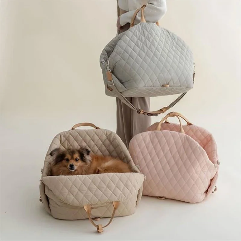 Borsa per animali domestici impermeabile in nylon Borsa per animali domestici per auto Borsa per animali per animali montata su auto Borsa per gatti Letto per animali staccabile Nido per animali