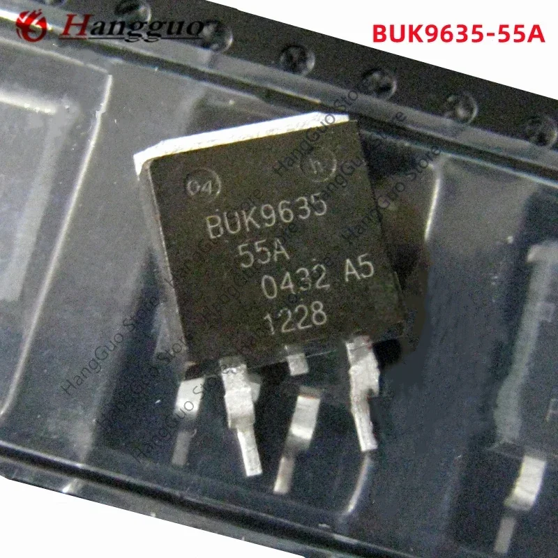10PCS/Lot Original BUK9635-55A BUK9635 TO-263 IC Chip