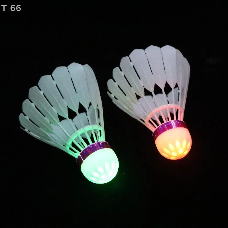 Top-Quality Luminous Badminton Ball; Designed to Resist Wind; Ideals for Outdoor Play; Bright, Unbreakable Nylon Material