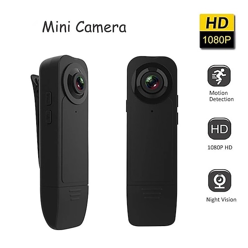 Action-Kamera 1080p tragbar wiederaufladbar Aufnahme Bild und Videofunktion kein Bildschirm