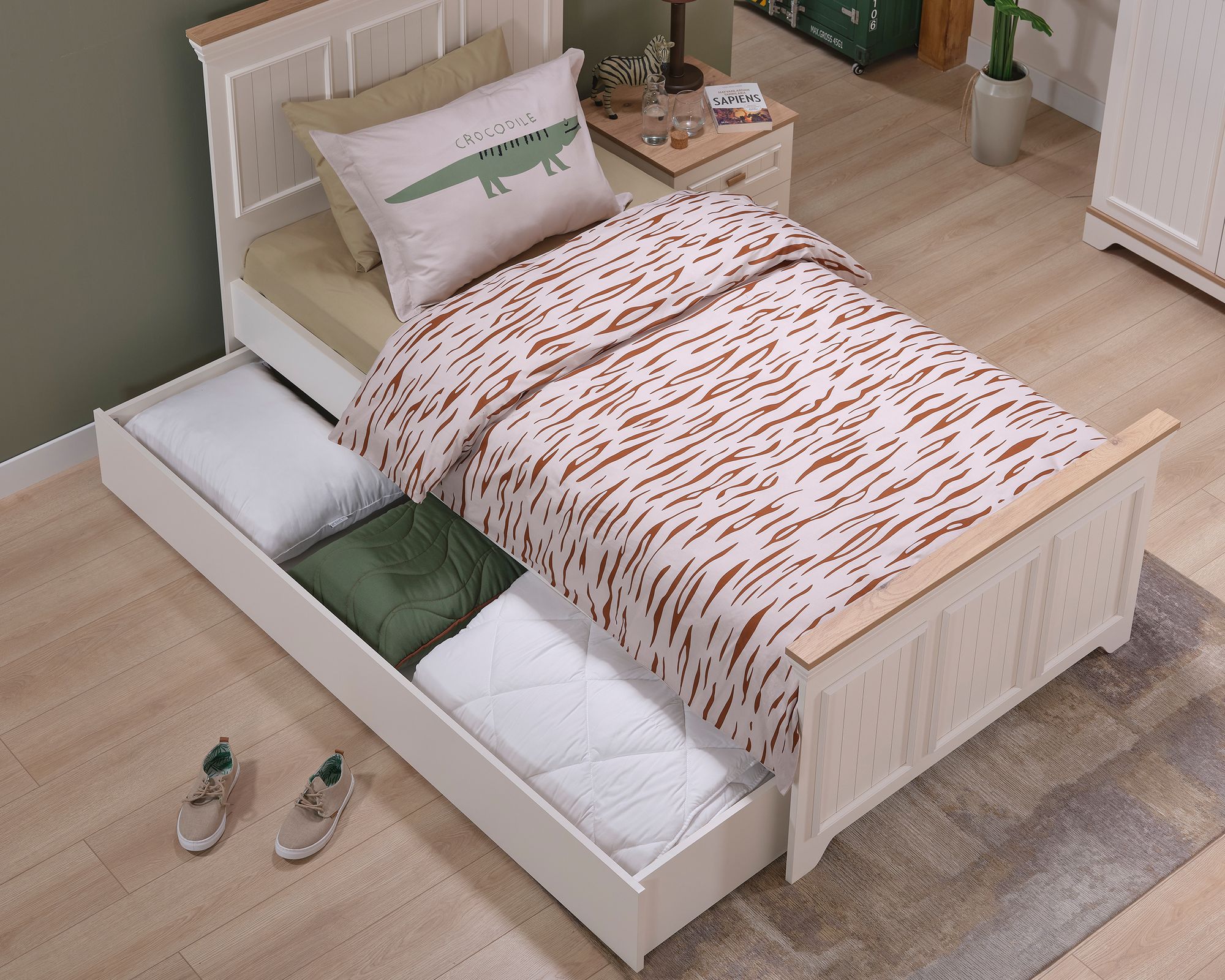 INFANSKIDS »Monte« Bettschublade cream Image