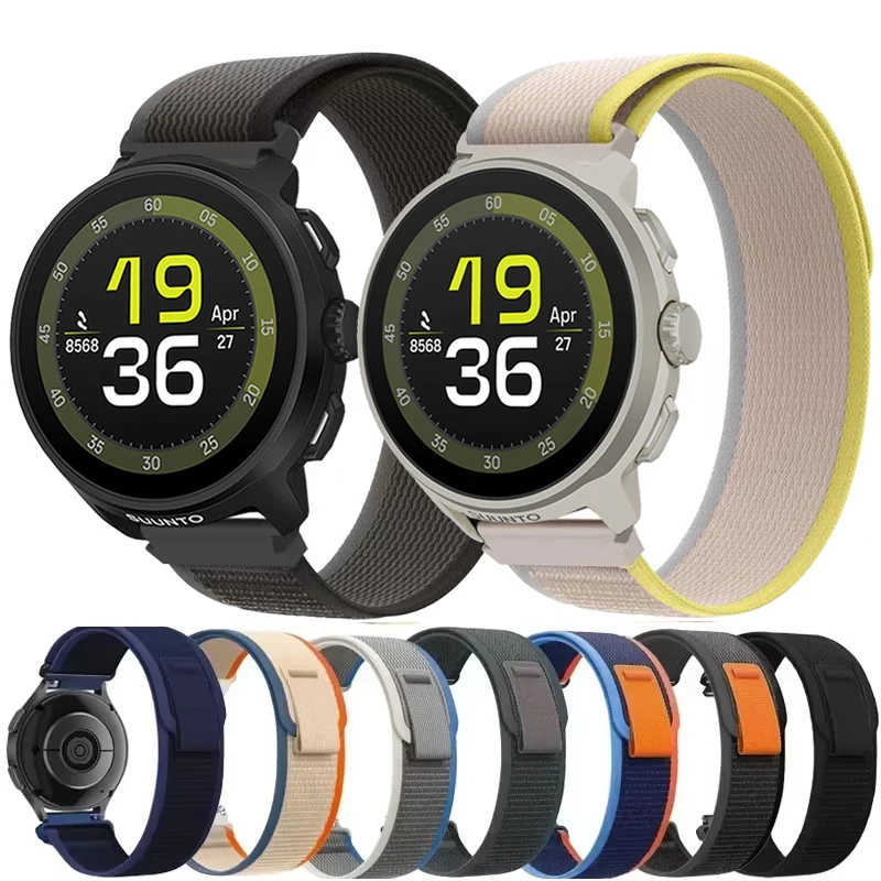 20mm 22mm Band für SUUNTO RACE 2S/Ozean/Vertikal/5 9 PEAK Pro Nylon Trail Loop Uhrenarmband für Suunto 3 3 Fitness Armband Band Image